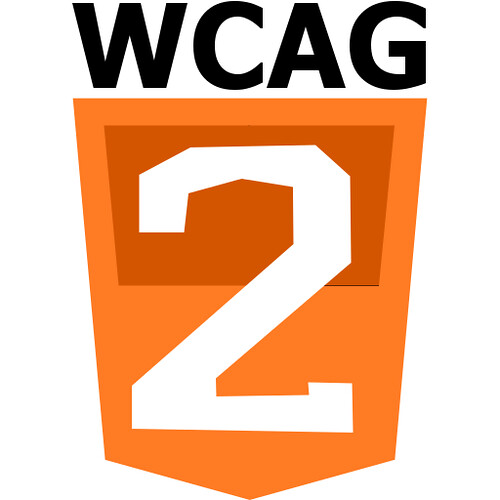 WCAG logo